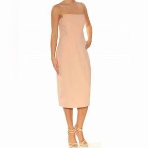 Jill Jill Stuart Midi Strapless Dress